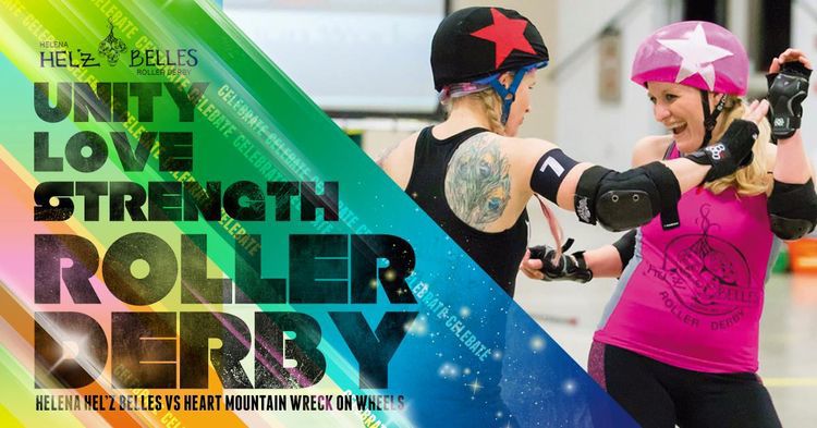 ROLLER DERBY BOUT - HEL'Z BELLES